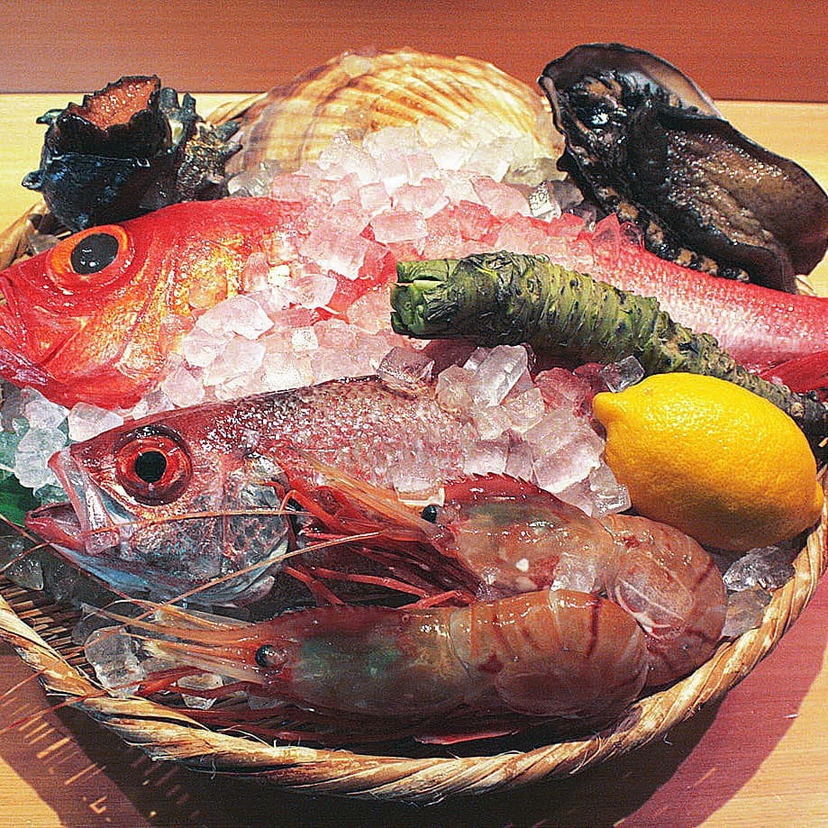 調理前の魚貝類